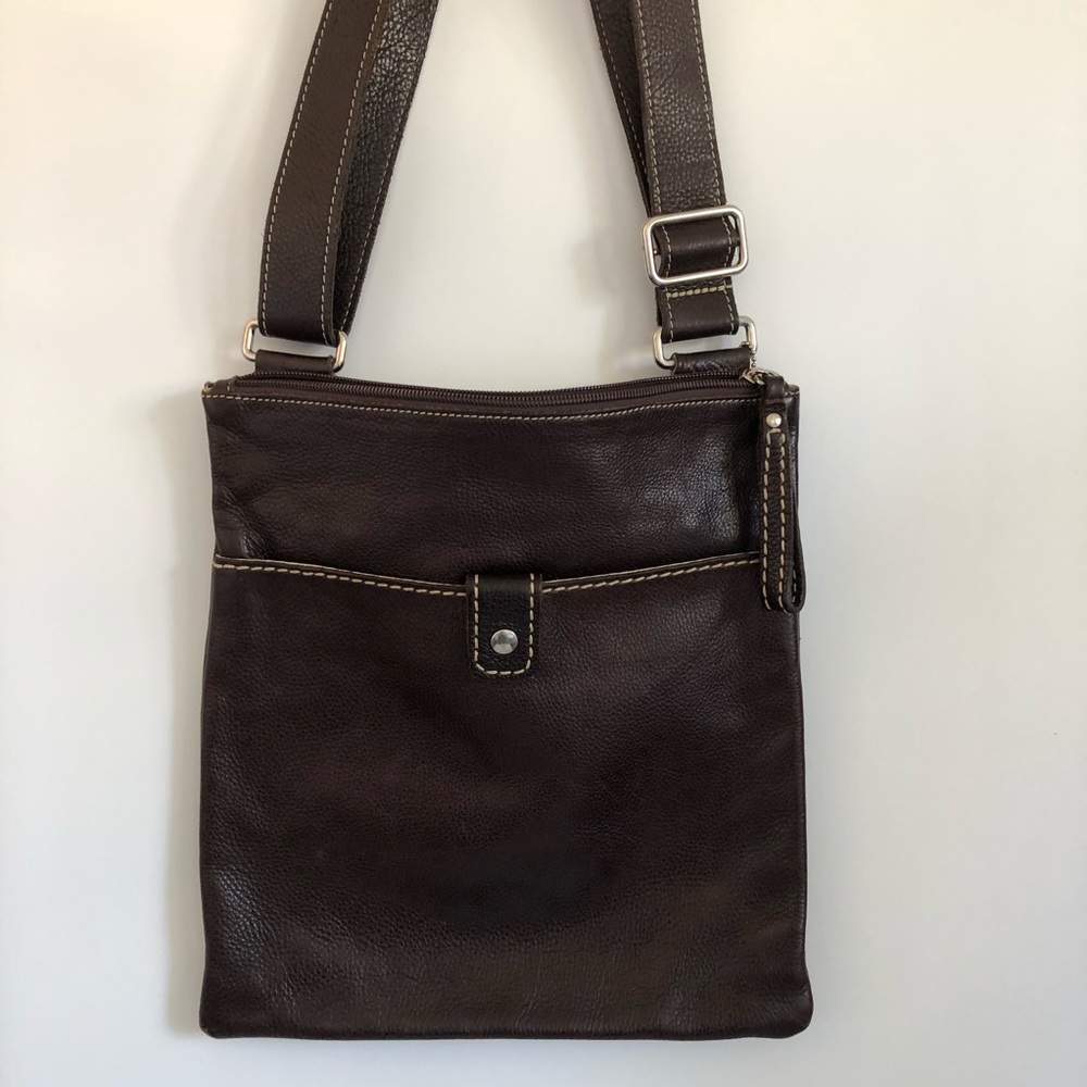 ROOTS CANADA VENETIAN VILLAGE LARGE CROSSBODY